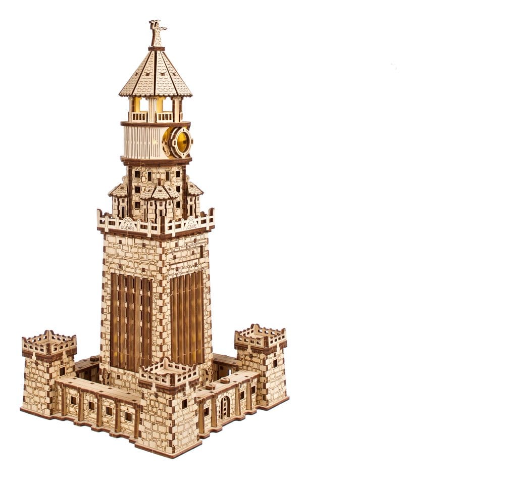 Ugears 3D-Holzpuzzle Leuchtturm von Alexandria Image 23