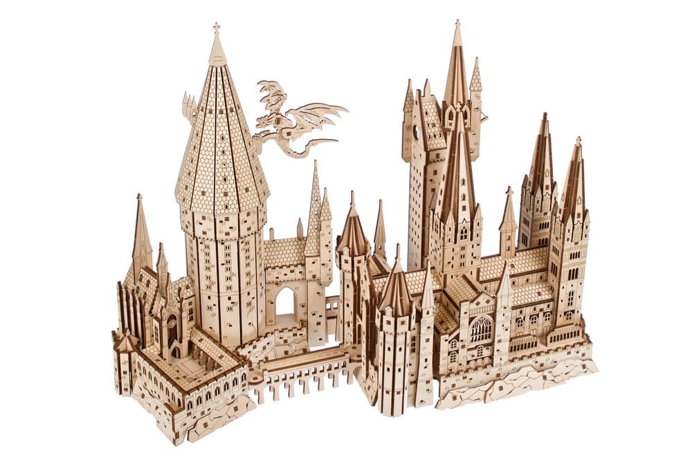 Harry Potter 3D-Holzpuzzle Schloss Hogwarts Image 1