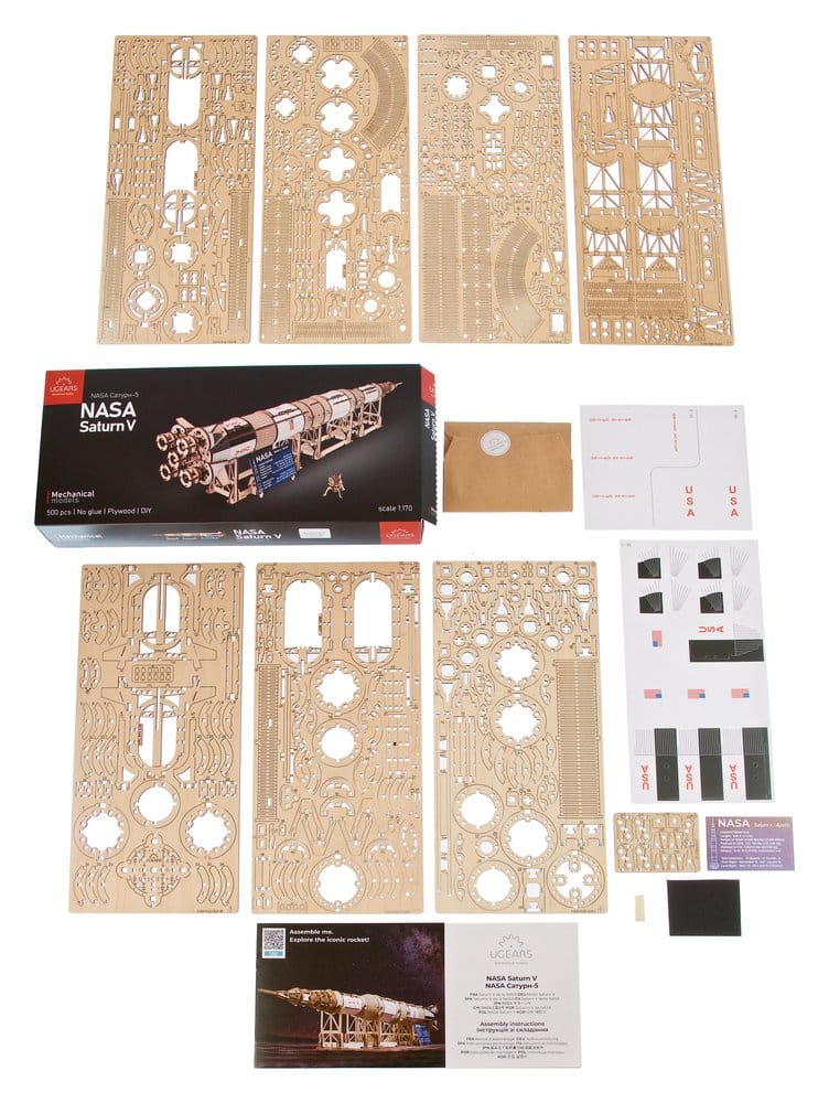 NASA 3D-Holzpuzzle Saturn V Image 4