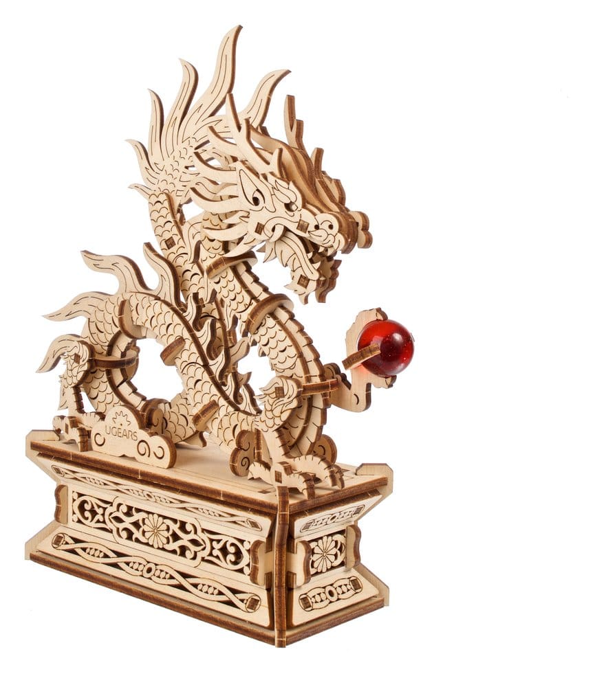 Ugears 3D-Holzpuzzle Holzdrache Image 13