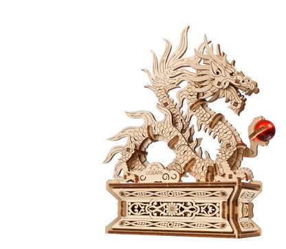 Ugears 3D-Holzpuzzle Holzdrache Image 14