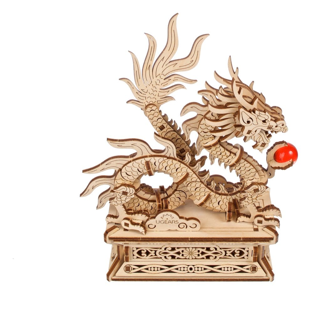 Ugears 3D-Holzpuzzle Holzdrache Image 17