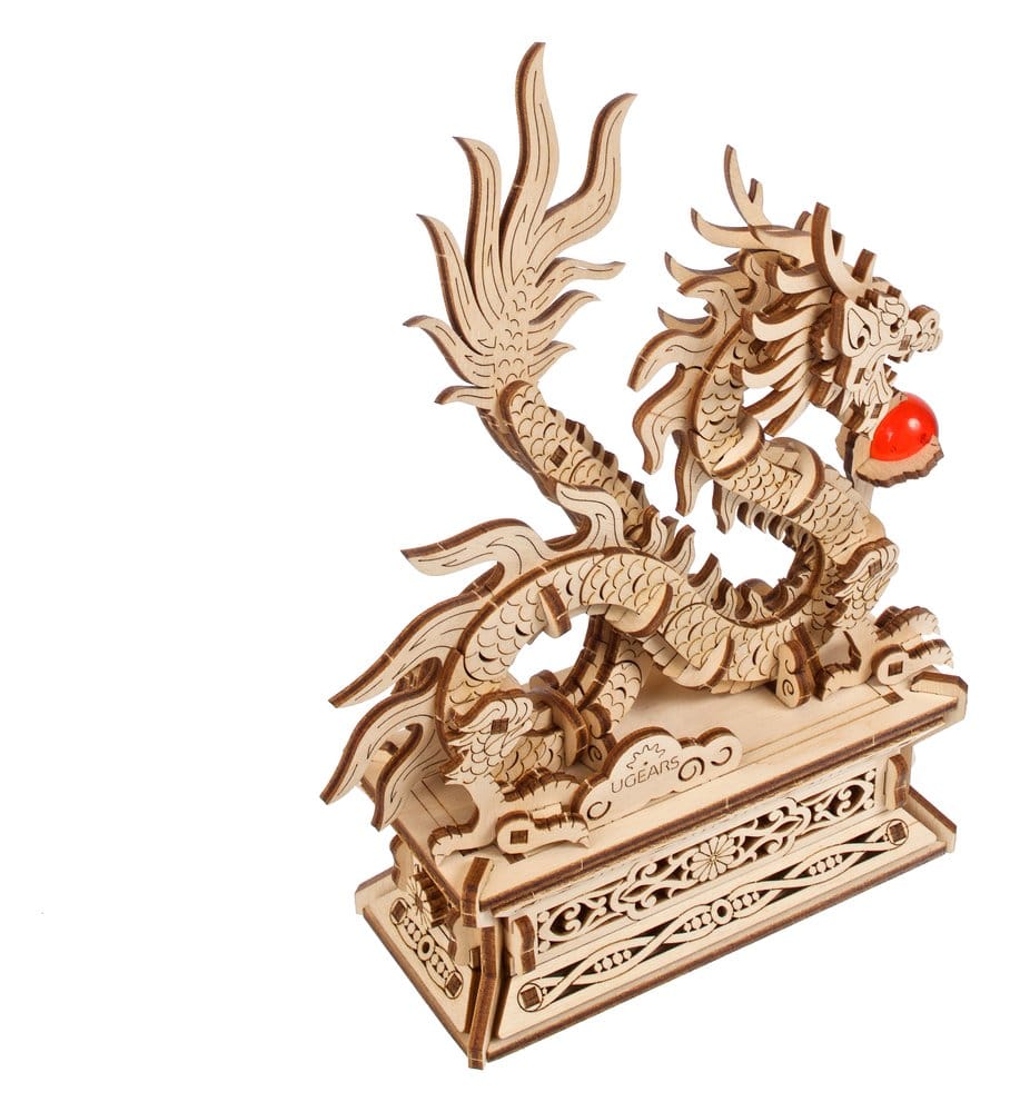 Ugears 3D-Holzpuzzle Holzdrache Image 18
