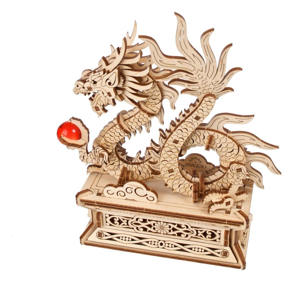 Ugears 3D-Holzpuzzle Holzdrache Image 21