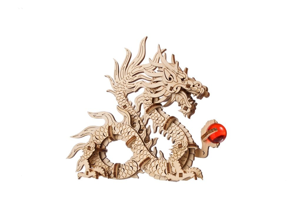 Ugears 3D-Holzpuzzle Holzdrache Image 22