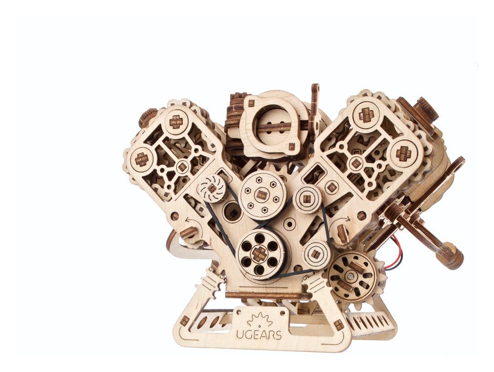 Ugears 3D-Holzpuzzle V8-Motor Image 7