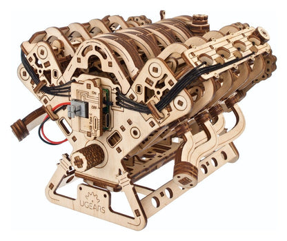Ugears 3D-Holzpuzzle V8-Motor Image 19