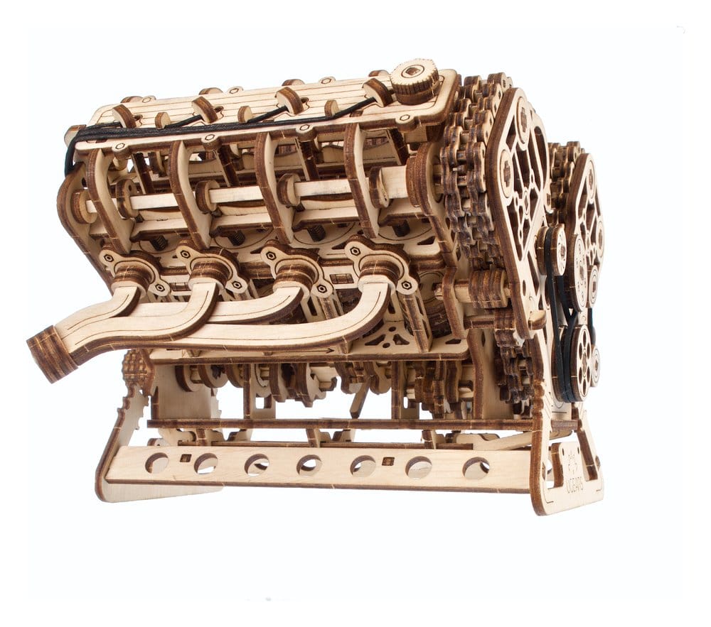 Ugears 3D-Holzpuzzle V8-Motor Image 23