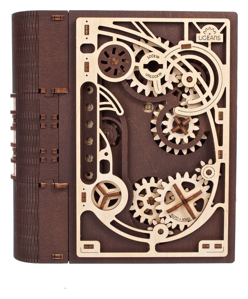 Ugears 3D-Holzpuzzle Buch der Geheimnisse Image 10