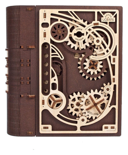 Ugears 3D-Holzpuzzle Buch der Geheimnisse Image 10