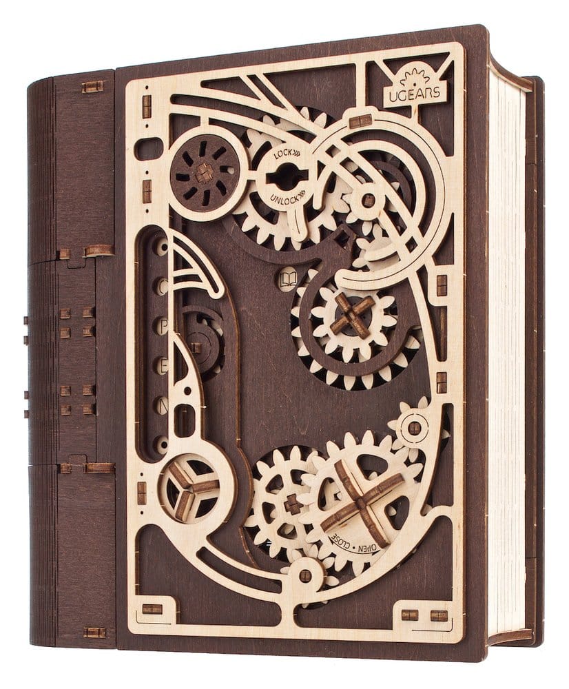 Ugears 3D-Holzpuzzle Buch der Geheimnisse Image 12