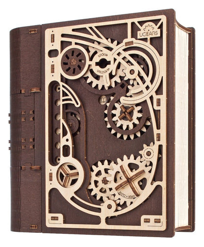 Ugears 3D-Holzpuzzle Buch der Geheimnisse Image 12