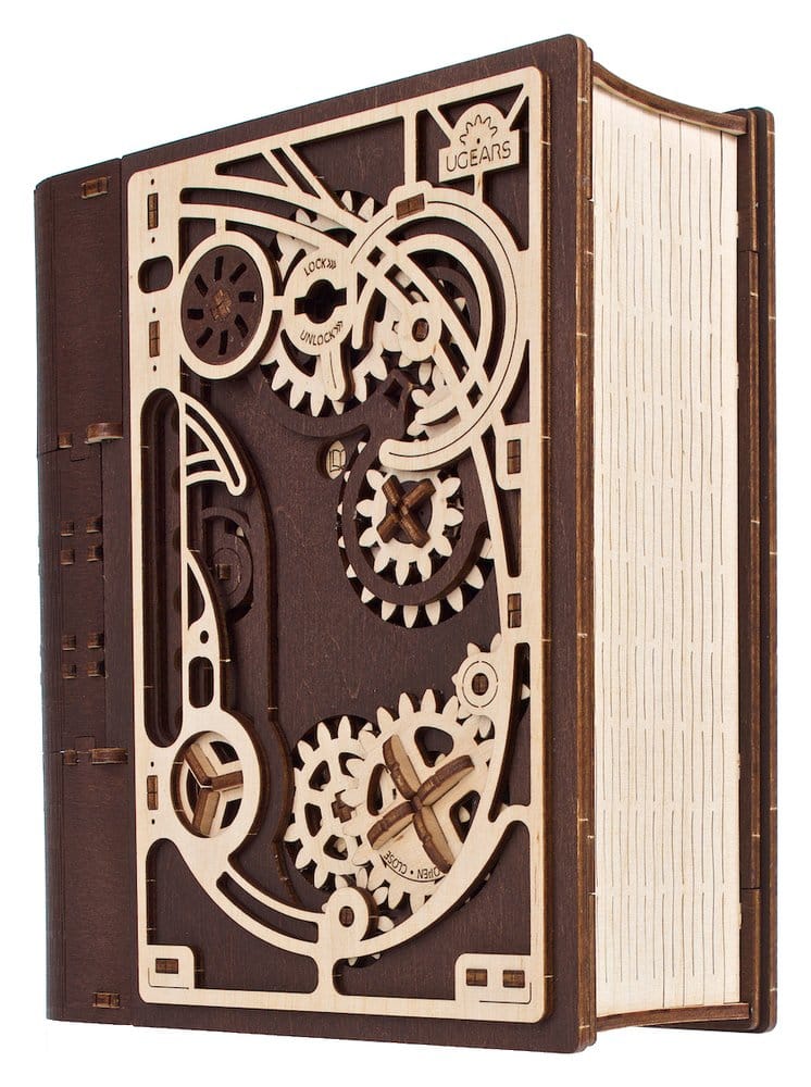 Ugears 3D-Holzpuzzle Buch der Geheimnisse Image 14