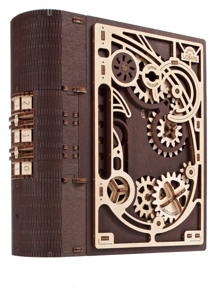 Ugears 3D-Holzpuzzle Buch der Geheimnisse Image 16