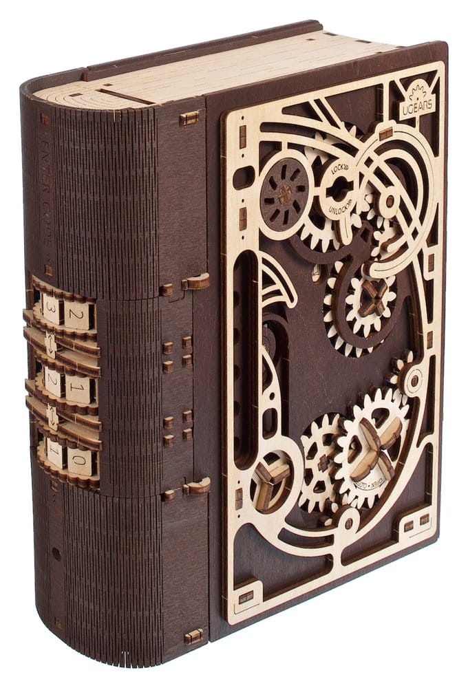 Ugears 3D-Holzpuzzle Buch der Geheimnisse Image 18