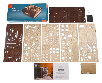 Ugears 3D-Holzpuzzle Buch der Geheimnisse Image 26