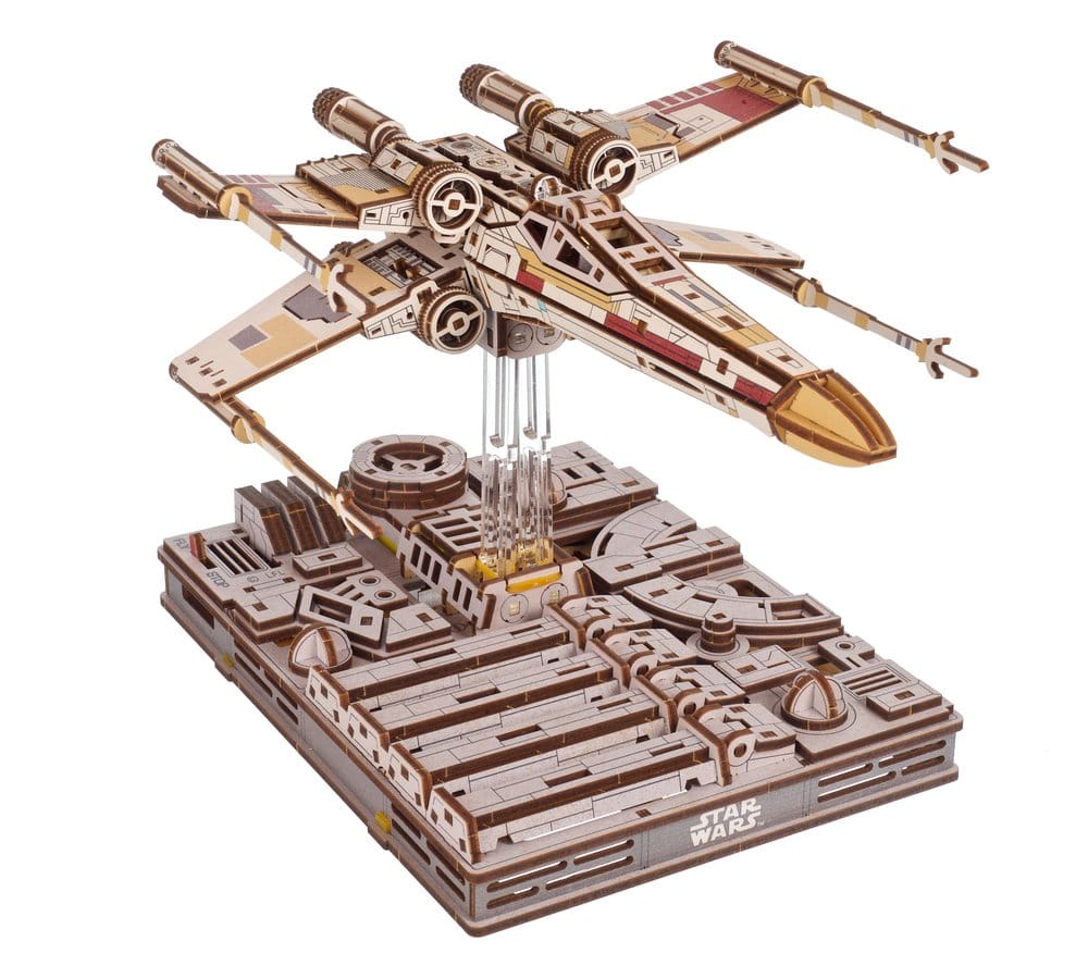 Star Wars 3D-Holzpuzzle Luke Skywalker's X-Wing Starfighter Image 1