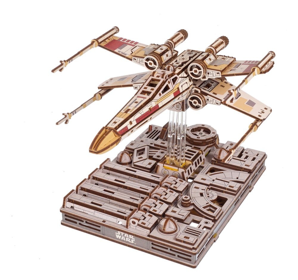 Star Wars 3D-Holzpuzzle Luke Skywalker's X-Wing Starfighter Image 4