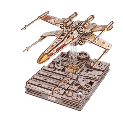 Star Wars 3D-Holzpuzzle Luke Skywalker's X-Wing Starfighter Image 4