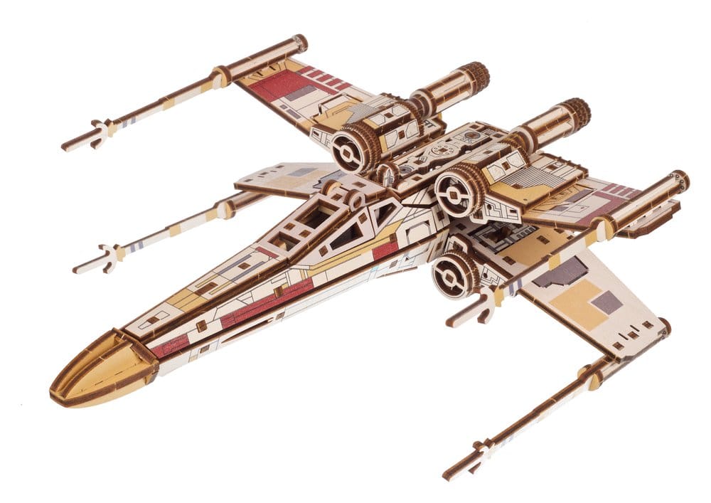 Star Wars 3D-Holzpuzzle Luke Skywalker's X-Wing Starfighter Image 14