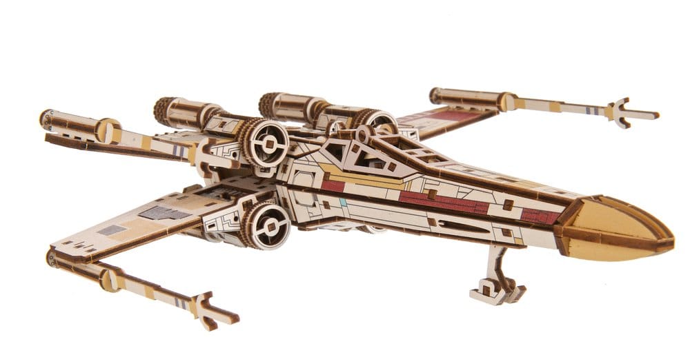 Star Wars 3D-Holzpuzzle Luke Skywalker's X-Wing Starfighter Image 22