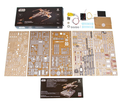 Star Wars 3D-Holzpuzzle Luke Skywalker's X-Wing Starfighter Image 26