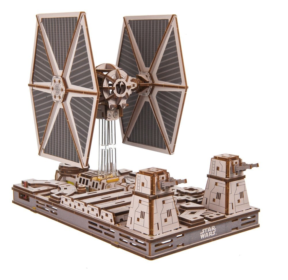 Star Wars 3D-Holzpuzzle TIE Fighter Image 1