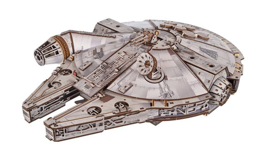 Star Wars Modellbausatz aus Holz Millennium Falcon Image 1