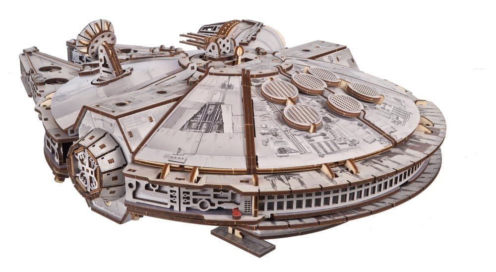Star Wars 3D-Holzpuzzle Millennium Falcon Image 6
