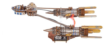 Star Wars 3D-Holzpuzzle Anakin Skywalker's Podracer Image 2