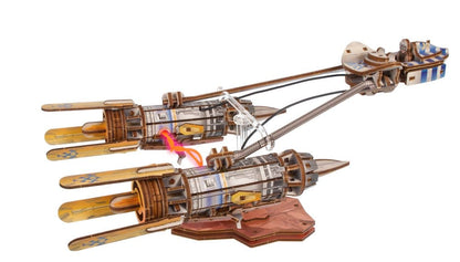 Star Wars 3D-Holzpuzzle Anakin Skywalker's Podracer Image 11