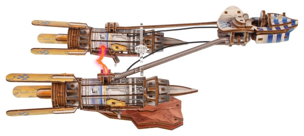 Star Wars 3D-Holzpuzzle Anakin Skywalker's Podracer Image 13