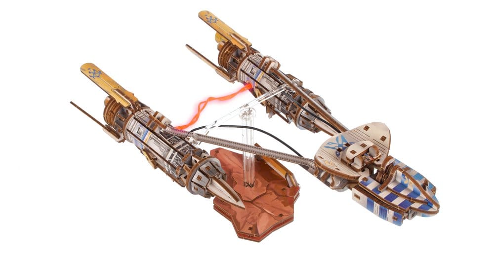 Star Wars 3D-Holzpuzzle Anakin Skywalker's Podracer Image 14