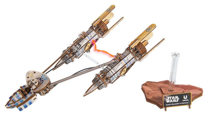 Star Wars 3D-Holzpuzzle Anakin Skywalker's Podracer Image 20