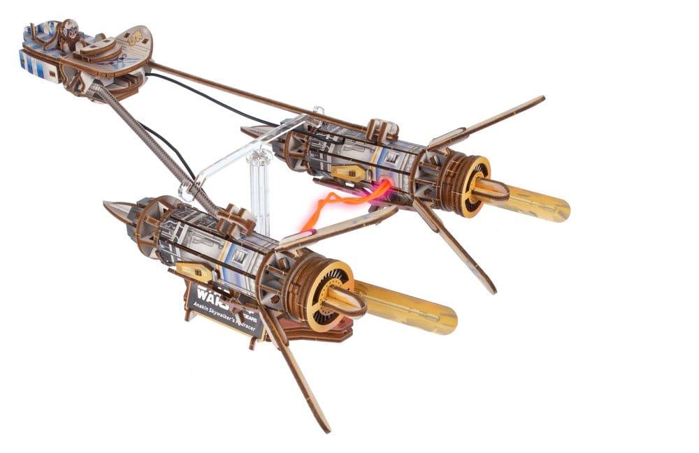 Star Wars 3D-Holzpuzzle Anakin Skywalker's Podracer Image 21
