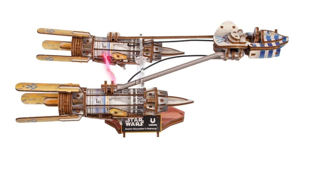 Star Wars 3D-Holzpuzzle Anakin Skywalker's Podracer Image 23