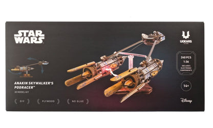 Star Wars 3D-Holzpuzzle Anakin Skywalker's Podracer Image 24