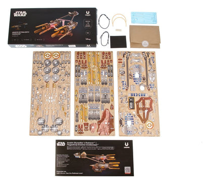 Star Wars 3D-Holzpuzzle Anakin Skywalker's Podracer Image 26