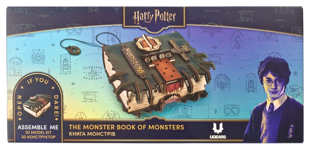 Harry Potter 3D-Holzpuzzle Das Monsterbuch der Monster Image 24