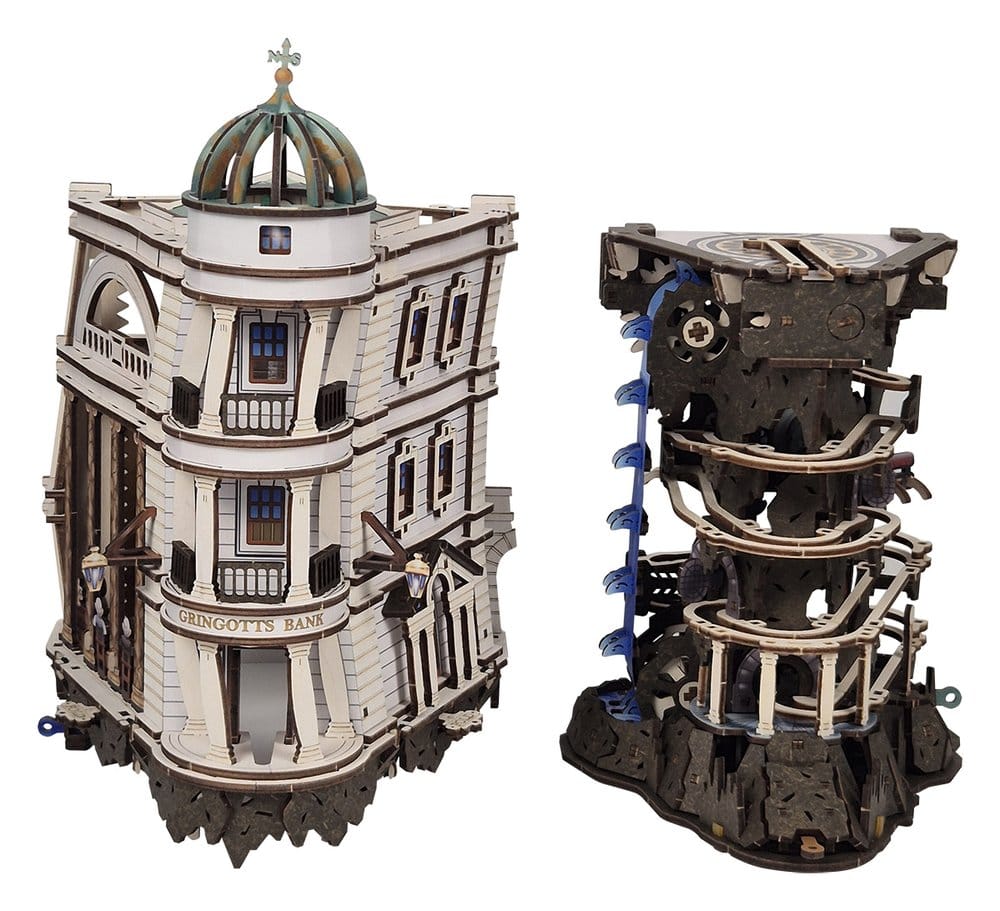 Harry Potter 3D-Holzpuzzle Gringotts Bank Murmelbahn Image 2