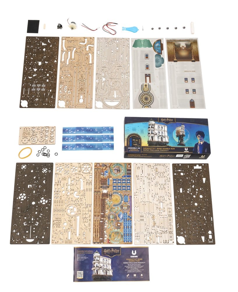 Harry Potter 3D-Holzpuzzle Gringotts Bank Murmelbahn Image 5
