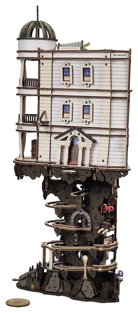 Harry Potter 3D-Holzpuzzle Gringotts Bank Murmelbahn Image 7