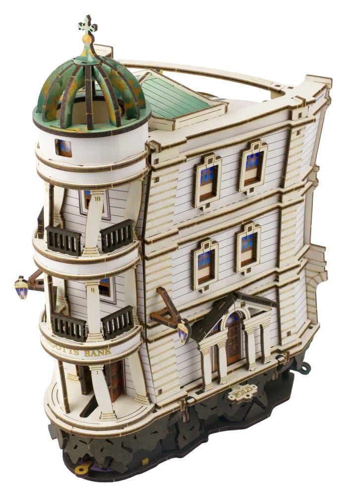 Harry Potter 3D-Holzpuzzle Gringotts Bank Murmelbahn Image 13