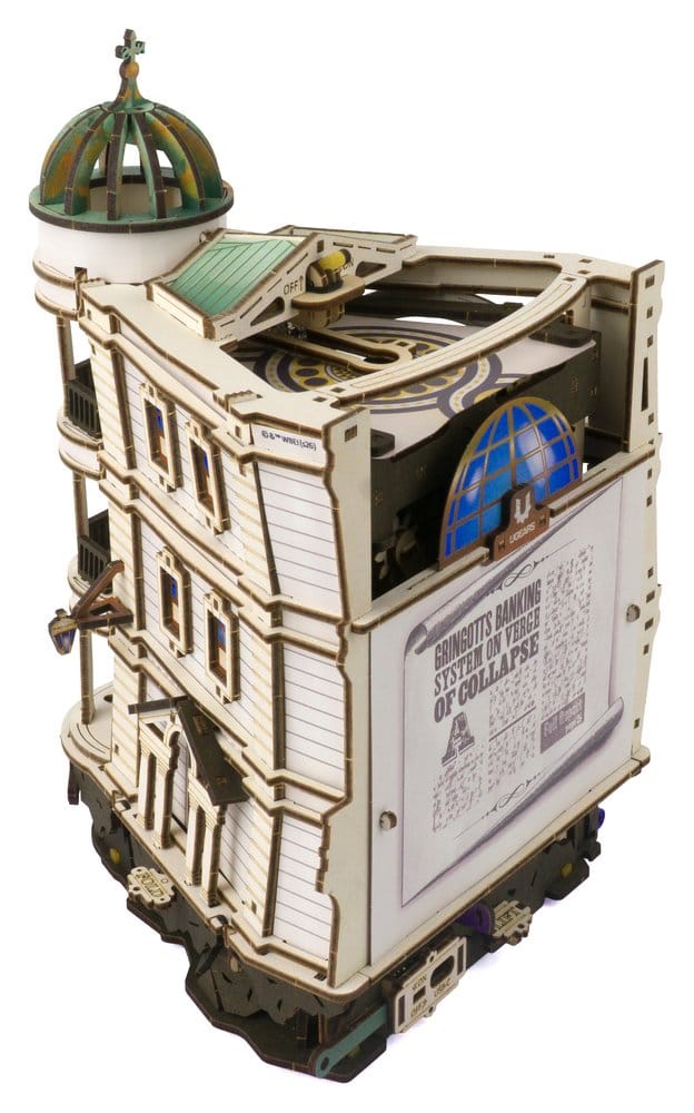 Harry Potter 3D-Holzpuzzle Gringotts Bank Murmelbahn Image 15
