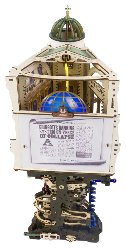 Harry Potter 3D-Holzpuzzle Gringotts Bank Murmelbahn Image 19