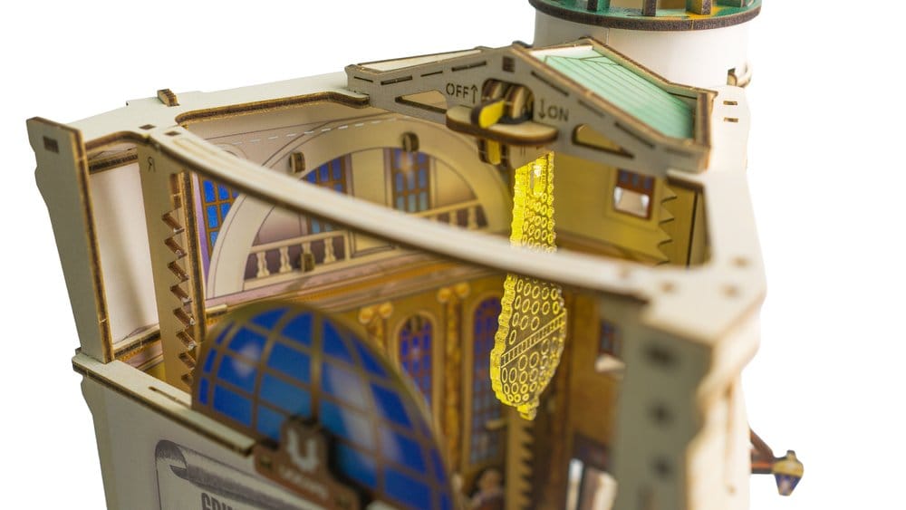 Harry Potter 3D-Holzpuzzle Gringotts Bank Murmelbahn Image 24