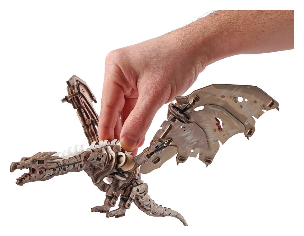 Harry Potter 3D-Holzpuzzle Ukrainischer Eisenbauch-Drache Image 2