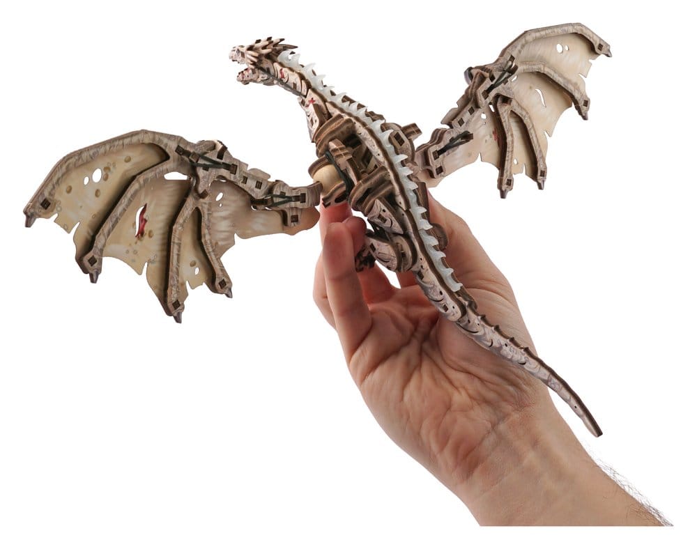 Harry Potter 3D-Holzpuzzle Ukrainischer Eisenbauch-Drache Image 5