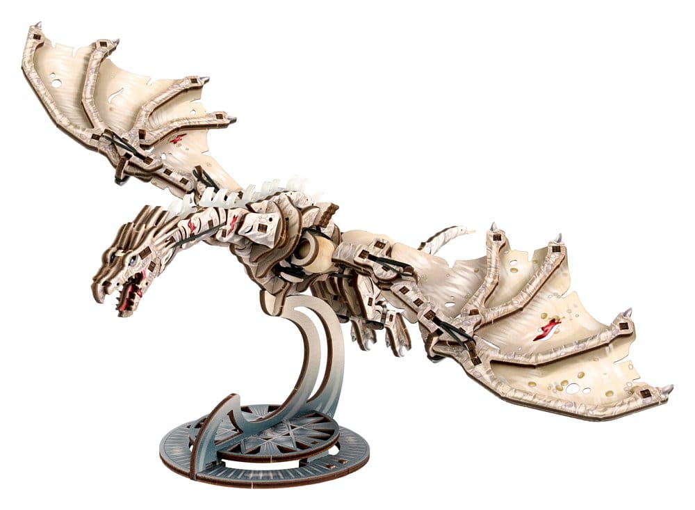 Harry Potter 3D-Holzpuzzle Ukrainischer Eisenbauch-Drache Image 14