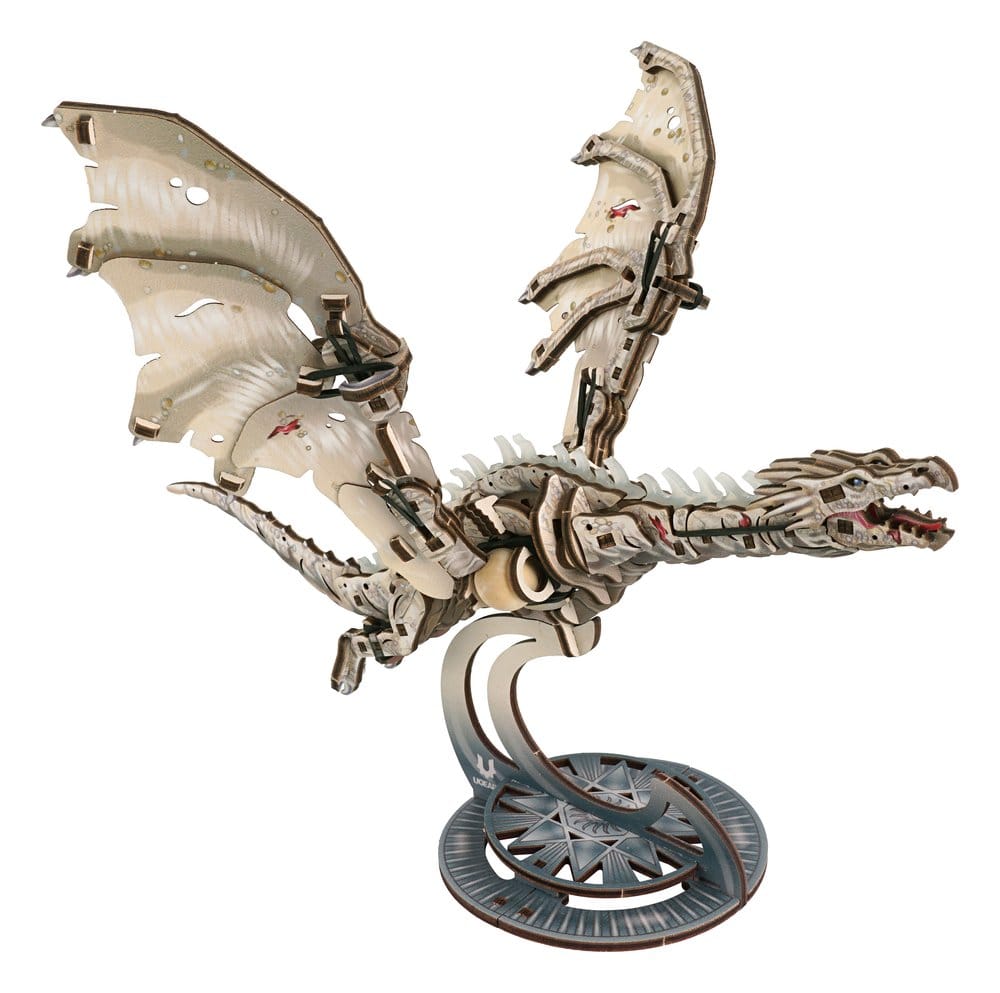 Harry Potter 3D-Holzpuzzle Ukrainischer Eisenbauch-Drache Image 23